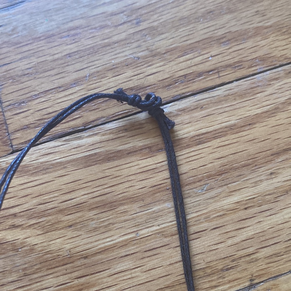 Long Flatbead Statement Necklace - image 4